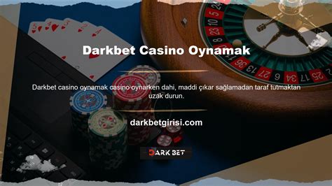 Darkbet Giriş Casino Oyunu